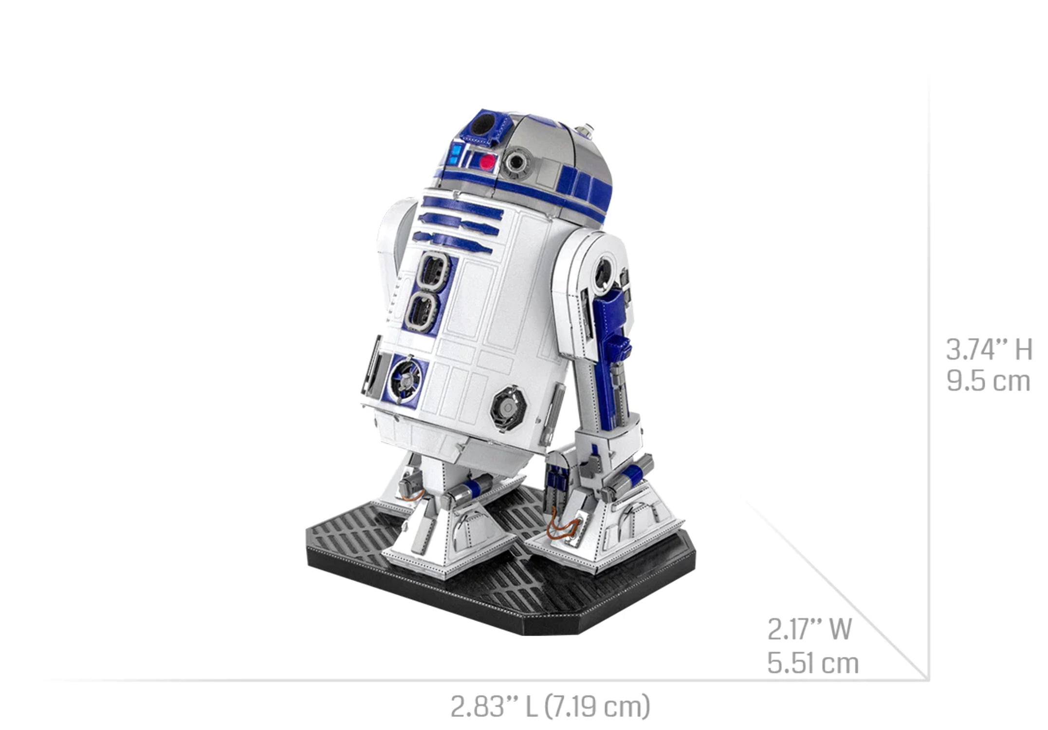 Metal Earth Premium Series ICONX 3D Metal Model Kit - Star Wars R2