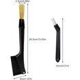 thumbnail image 5 of Brosse pour Machine à Expresso, Brosse de Nettoyage pour Machine à Expresso, Moulin à Café, Brosse à Poussière, Brosse de Nettoyage Double Extrémité, Ensemble d'Outils à Café 2 Pcs, 5 of 5