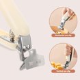 thumbnail image 3 of Pinza para cuencos Pinza para cuencos calientes Elevador de platos aislantes Recuperador de platos para horno microondas, 3 of 6
