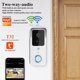 thumbnail image 5 of XWSHYW Seguridad Timbre de Puerta En Video Inalámbrico Remoto Inteligente, Timbre Visual Compatible En Wifi 2.4G/5G, Visión Nocturna Hd En 1080P, Audio Bidireccional En Dos Baterías de Litio y Máquin, 5 of 6