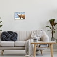 thumbnail image 3 of Stupell Industries Abstract Cow Calf Animals & Insects Painting Gray Framed Art Print Wall Art, 14 x 11, 3 of 9