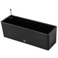 thumbnail image 5 of oshhni Rectangle Self Watering Planter Window Box for Indoor Plants Windowsill Home Black, 5 of 9