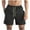 Black, variant on Men's Quick Dry Shorts with Mesh Lining Lightweight Sports Shorts Summer Swimwear Beach Shorts