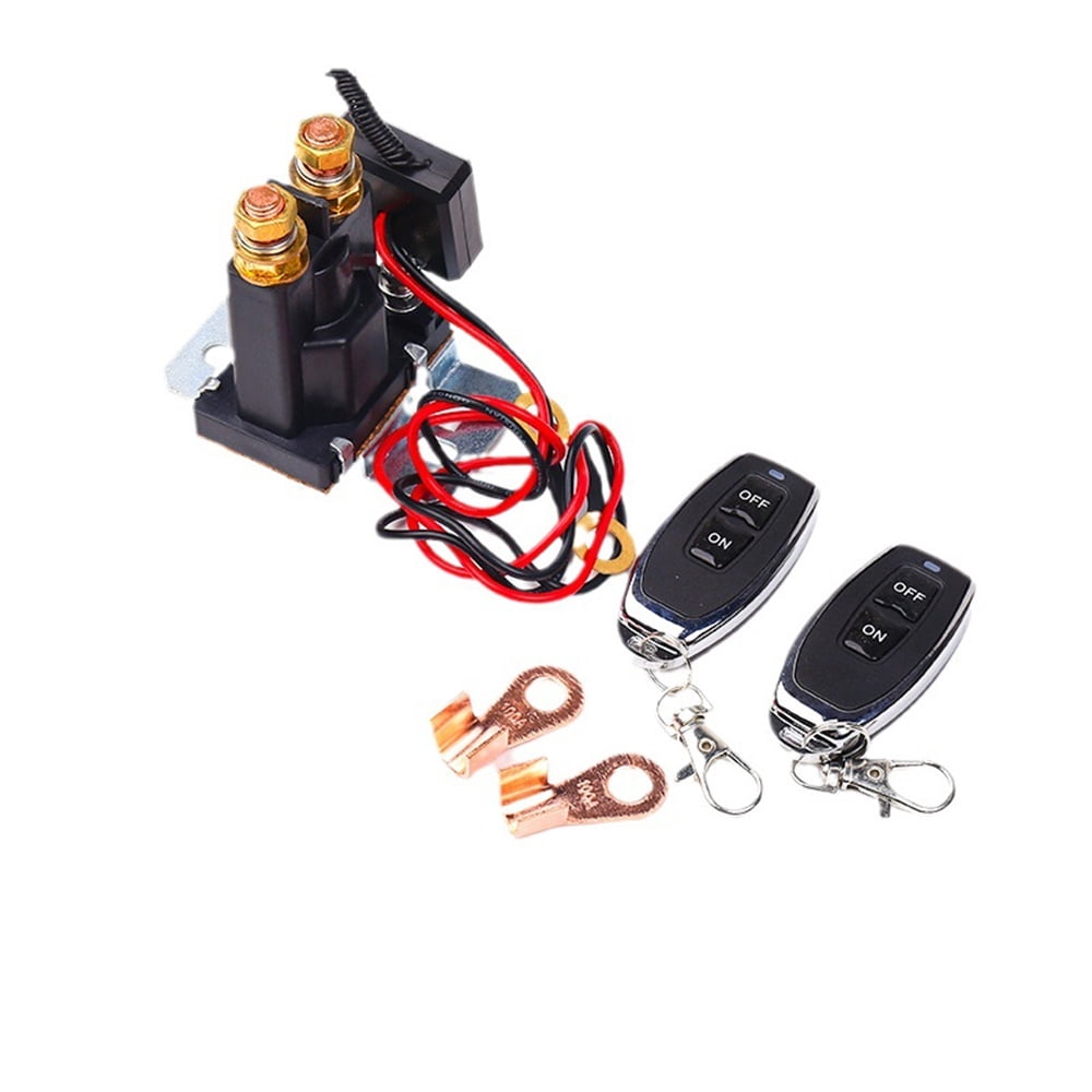 Phyun 12V DC 500A Remote Battery Disconnect Switch for Car Truck RV Camper Battery Switch Isolator On Off Wireless Remote Control