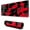 Red and Black Camo Camouflage, variant on Red and Black Gaming Mouse Pad Large XL Desk Mat Camo Camouflage Long Extended Pads Big Mousepad Home Office Decor Accessories for Computer Pc Laptop