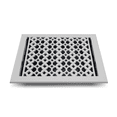 thumbnail image 6 of Prima Decorative Hardware Cast Iron Floor Register 9" x 12" VR-100 - White, No Holes, 6 of 10