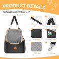 thumbnail image 3 of Asiento de coche HiPetpy Memory Foam Booster para perros de menos de 14 kg, 3 of 8