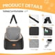 thumbnail image 3 of Asiento de coche HiPetpy Memory Foam Booster para perros de menos de 14 kg, 3 of 8