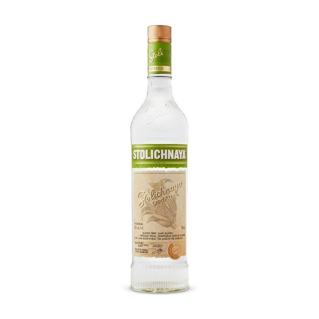 Pack de 6 Vodka Stolichnaya Gluten Free 750 ml