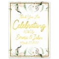 thumbnail image 1 of Darling Souvenir MADE WITH LOVE Custom Thank You For Celebrating With UsTropical LeavesWelcomeSignIdeal For Celebration - 18x12, 1 of 5