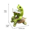 thumbnail image 3 of Usloyux Under $5 Resin Frog Ornament Set, Cute Garden Decor Figurines for Plant Pots Desk Shelf, Decorative Statue Collection for Home Office Tabletop Display, Mini Animal Sculpture Gift, 3 of 3