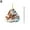 Kleurrijk-b, variant on Snow House Christmas Tree Hanging Pendant,Christmas Snow House Hanging Ornaments,Christmas Decor Tree Houses Hanging Village