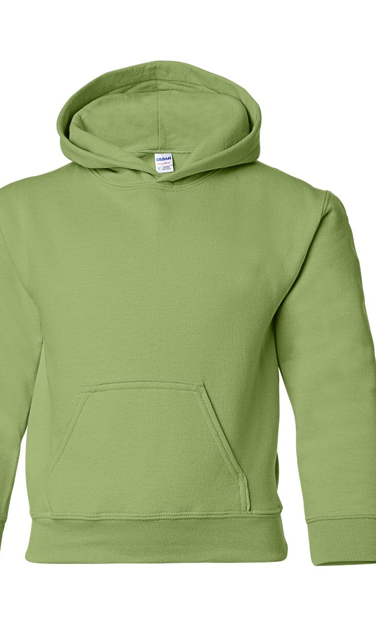Gildan 18500B Big Boys Hooded Sweatshirt - Kiwi - Small - Walmart.com