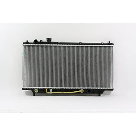 94 Mazda Protege Radiator - Radiator - Pacific Best Inc For/Fit 1704 95-98 Mazda 323 Protege Automatic Transmission L4 1.5/1.8L Plastic Tank Aluminum Core