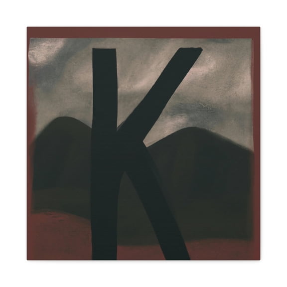 Peaceful Minimalist K. - Canvas