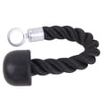 thumbnail image 4 of 1x Tríceps Cuerda Empuje Tire Hacia Abajo De De Sujeción Del Cable De Múltiples Culturismo Gimnasio shamjiam Cuerda de tríceps, 4 of 5