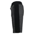 thumbnail image 2 of Men's French-Terry Shorts with Side Trim & Zipper Pockets, 2 of 3