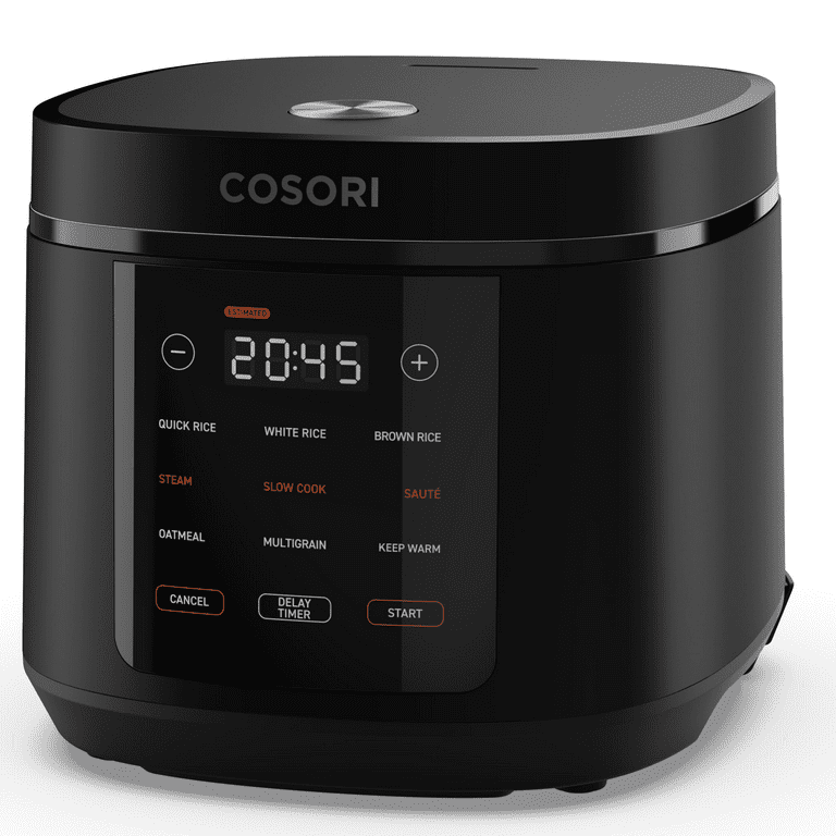 COSORI Rice Cooker Maker 18 Functions Multi Cooker, Stainless Steel  Steamer, Warmer, Slow Cooker, Sauté, Timer, Japanese Style Fuzzy Logic  Technology