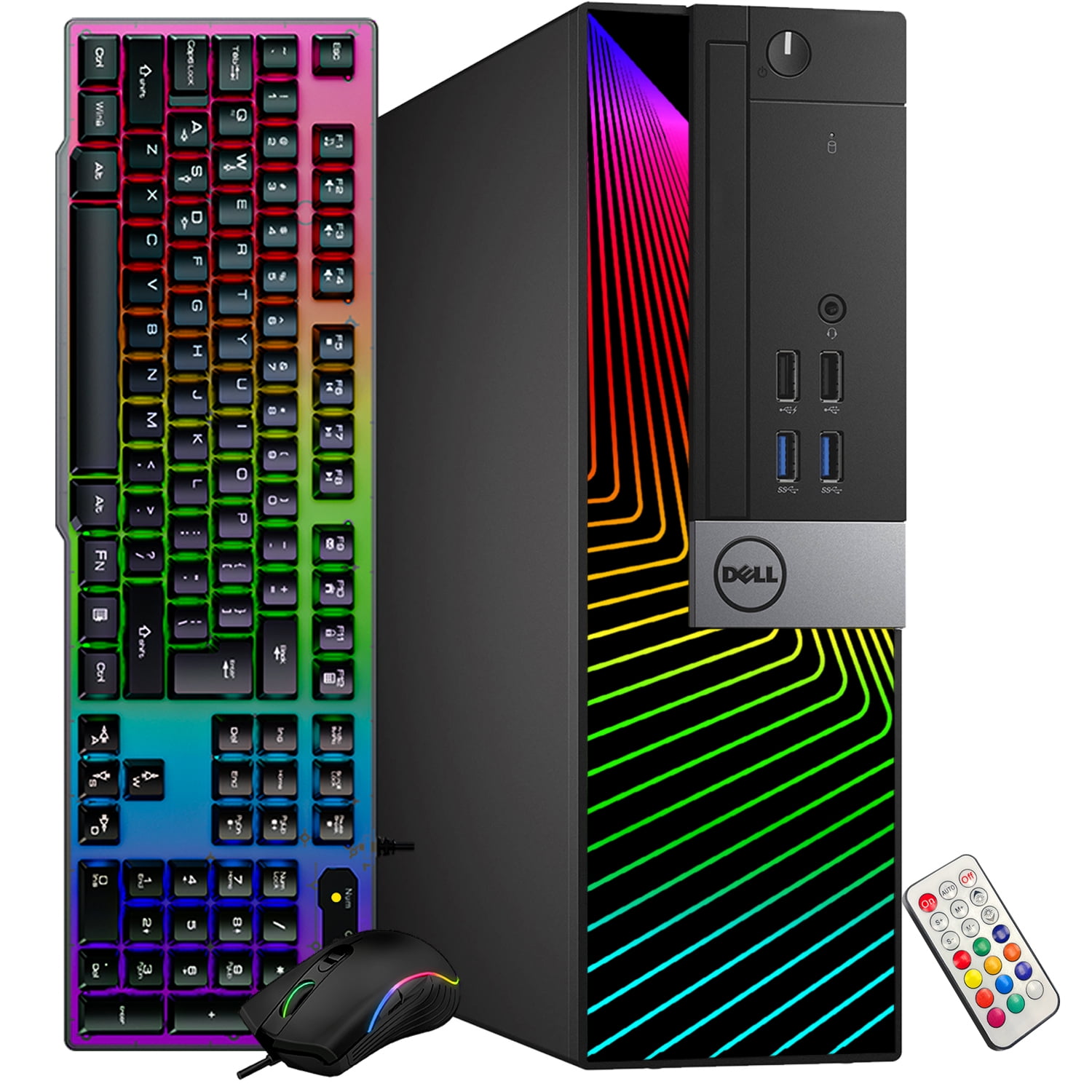 Dell Optiplex SSD Office Computer Renewed 9020 Desktop - Intel I7