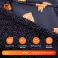thumbnail image 3 of Joyfy Wearable Blanket Oversized Sherpa Sweatshirt, Warm and Cozy Hoodie Blanket for Adult Christmas Birthday Gift, 3 of 8