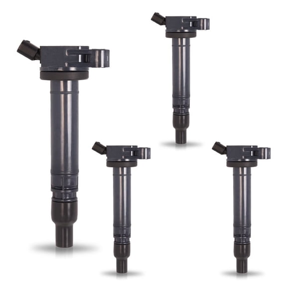Set of 4 ISA Ignition Coil Pack 2.5L 2.7L L4 2009 2010 2011 2012 2013 2014 2015 For Toyota Lexus Scion Highlander RAV4 Camry Avalon Sienna tc ES300H IS250 Coils Replacement for UF507 C1596 9091902250