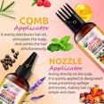thumbnail image 2 of Super Blend of Pure Rosemary Oil for Hair Growth with Black Castor, Batana, Argan, Jojoba, Infused with Keratin & Biotin, Blend Scalp and Hair Oil for Hair Strengthening, Moisture, Shine, Protection, 2 of 7