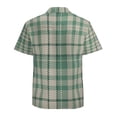 thumbnail image 3 of High Quality Hawaiian Shirts for Men Short Sleeve Aloha Beach Shirt Floral Summer Casual Button Down Shirts Blouses 52KOMX, 3 of 7