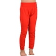 thumbnail image 5 of TeeHee Kids Girls Fleece Inner Brushed Leggings 3 Pack (9-10 Years, Red_Navy_Black), 5 of 10