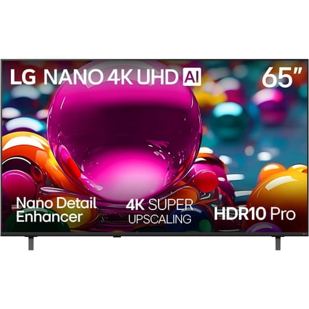 LG 65NU850BP 65 inch Class NU85 Series 4K Nano UHD AI Smart webOS TV