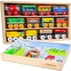 thumbnail image 1 of Set de 12 vagones de tren Orbrium con caja de almacenamiento de madera para 3 a 7 años, 1 of 7