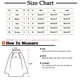 thumbnail image 3 of ICHUANYI Clearance Fashion Women Pleated A-Line Skirt Anti-Burnout Solid High Waist Short Skirt(Gray, XL) ICHUANYI WER2023081108589, 3 of 9