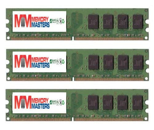 3 x 2GB DDR2 DIMM MemoryMasters 6GB AM2 800Mhz PC2 6400 / PC2 6300 for ECS AMD690GM-M2 6 GB 240 PIN 3 x 2GB DDR2 DIMM MemoryMasters 6GB AM2 800Mhz PC2 6400 / PC2 6300 for ECS AMD690GM-M2 6 GB 240 PIN