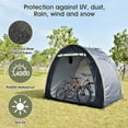 thumbnail image 6 of Poloma Outdoor Bike Tent Waterproof Portable Storage Shelter, Gray (5 Bicycle), 6 of 9