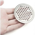 thumbnail image 3 of 20 Pieces Round Stainless Steel Air Vent Grille Ventilation Grill Cover Circle, 3 of 4