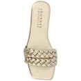 thumbnail image 5 of Journee Womens Sawyerr Dual Braided Band Flat Sandals, Widths Available, 5 of 9