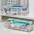 thumbnail image 2 of Sanrio  Pochacco Kuromi Pencil Case Storage Bag No Interlayer Transparent Water Proof Pencil Case Study Cartoon Animation Gift, 2 of 20