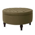 thumbnail image 3 of Abble 32" Tufted Round Storage Cocktail Ottoman, 3 of 9