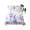 Purple, variant on Spring Flowers Twim Size Flat Sheet, Wrinkleproof & Fadeproof Cooling Flat Bed Sheet Only, Watercolor Idyllic Lavender Purple Plant Breathable Soft Bedding Top Sheets 66 x 96 Inches