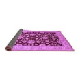 thumbnail image 2 of Ahgly Company Indoor Rectangle Oriental Purple Traditional Area Rugs, 7' x 10', 2 of 4