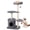 Gray, variant on Gymax 43'' Cat Tree for Indoor Cats w/Condo Comfy Plush Perches Sisal Scratching Posts Beige
