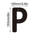 thumbnail image 3 of PEIBang House Letters for Outside,Durable House Address Letter Number for Home Office Street Apartment Outside, 3 of 4