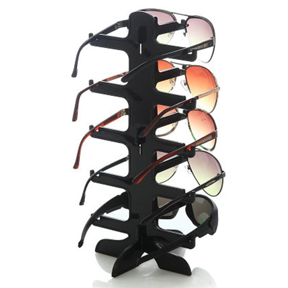 Fancysweety Fashion 5 Layerss Glasses Eyeglasses Sunglasses Show Stand Holder Frame Display Showing Rack Show Stent 