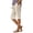 Multicolor, variant on WIZUTIZ Womens Workout Shorts Active Wide Leg Leisure Loose Shorts Mid Rise Solid Trousers Knee-Length with Pockets Trousers for Lady Stretch Workout Blue Linen