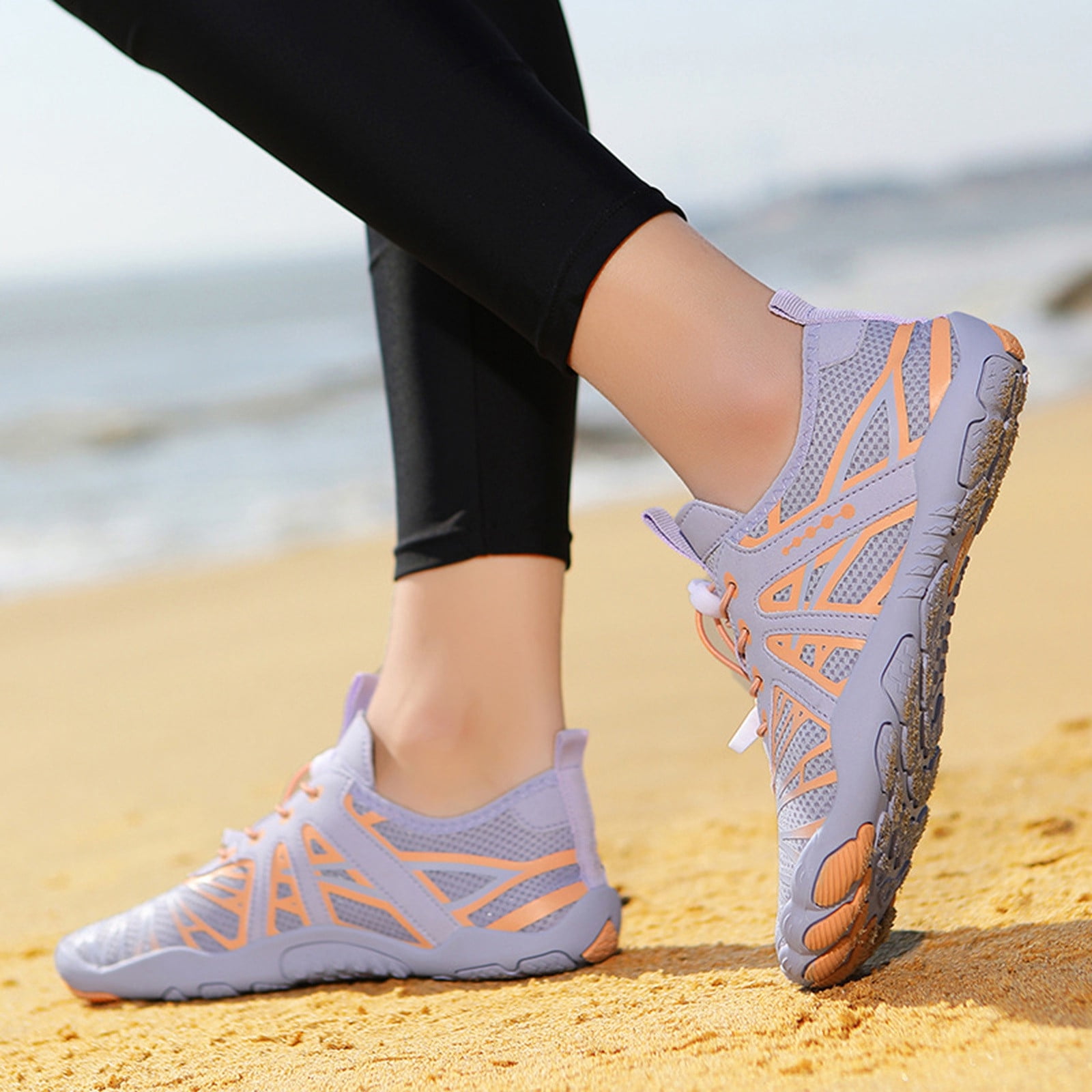 2026 New Hiking Barefoot Shoes Womens Mens Footwear,Wide Toe Box Water Shoe for Women Men,Zero Drop Comfortable & Non- Barefoot Vitality Shoe Women's Men's Athletic Footwear for Walking Hiking