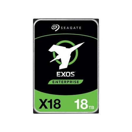 Seagate 18TB Exos X18 7200 RPM SATA 6Gb/s 256MB Cache 3.5-Inch Enterprise Hard Drive HDD (ST18000NM000J)