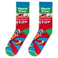 thumbnail image 5 of Cool Socks – Pringles Once You Pop Crew Sock, Unisex Large Snack Food Graphic, Fun Colorful Novelty, 5 of 6