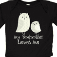 thumbnail image 4 of Inktastic My Godmother Loves Me Boys or Girls Long Sleeve Baby Bodysuit, 4 of 5