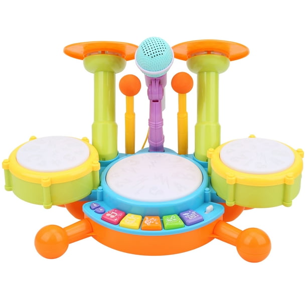 Tambor De Mano Con Correa, Instrumento De Percusión, Instrumento Musical, Tambor De Madera Para Niños Para Jugar, Actividad De Fitas De Cumpleaños - AliExprs