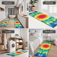 thumbnail image 5 of Colorful Tie Dye Blossom Pattern Kitchen Rugs Sets Of 3,Kitchen Runner Rugs Non Skid Washable,Decorative Kitchen Floor Mats for Kitchen,Sink,Laundry,17"x30"+ 17"x47" + 17"x59", 5 of 6