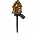 thumbnail image 2 of Mushroom Solar Lights Outdoor,Waterproof Solar Fairy-Tale Garden Decor, Mushroom House Statue Light for Lawns, Walkways, Patios, 2 of 5